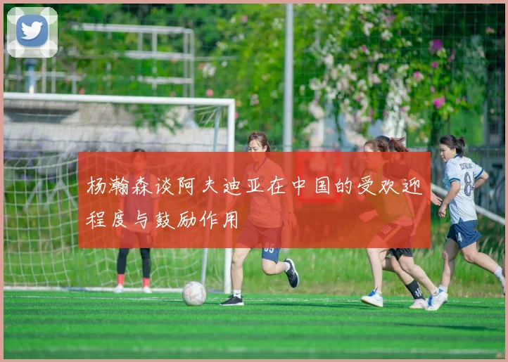 杨瀚森谈阿夫迪亚在中国的受欢迎程度与鼓励作用